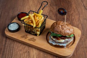 Swiss Truffle Burger